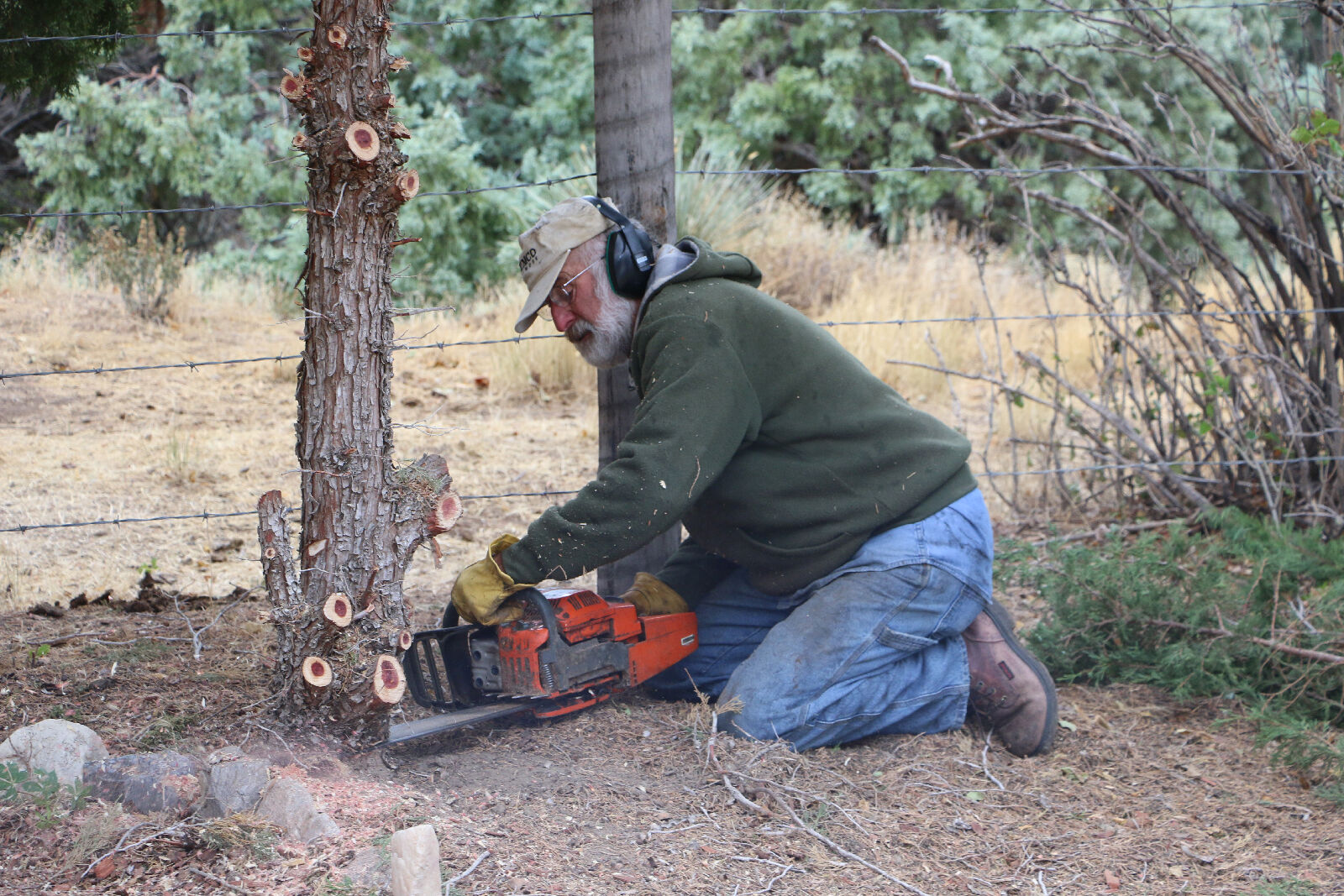 Lending a helping hand: Group 'doing God's work' helping couple recover from wildfire